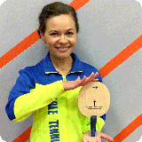 俄罗斯国家乒乓球员-Elizaveta Vlasova